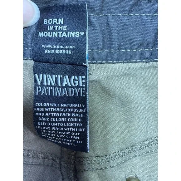 Kuhl Pants Brown Revolvr Hiking Outdoor Stretch Cotton Nylon Work Men's 32x30 - Picture 4 of 8